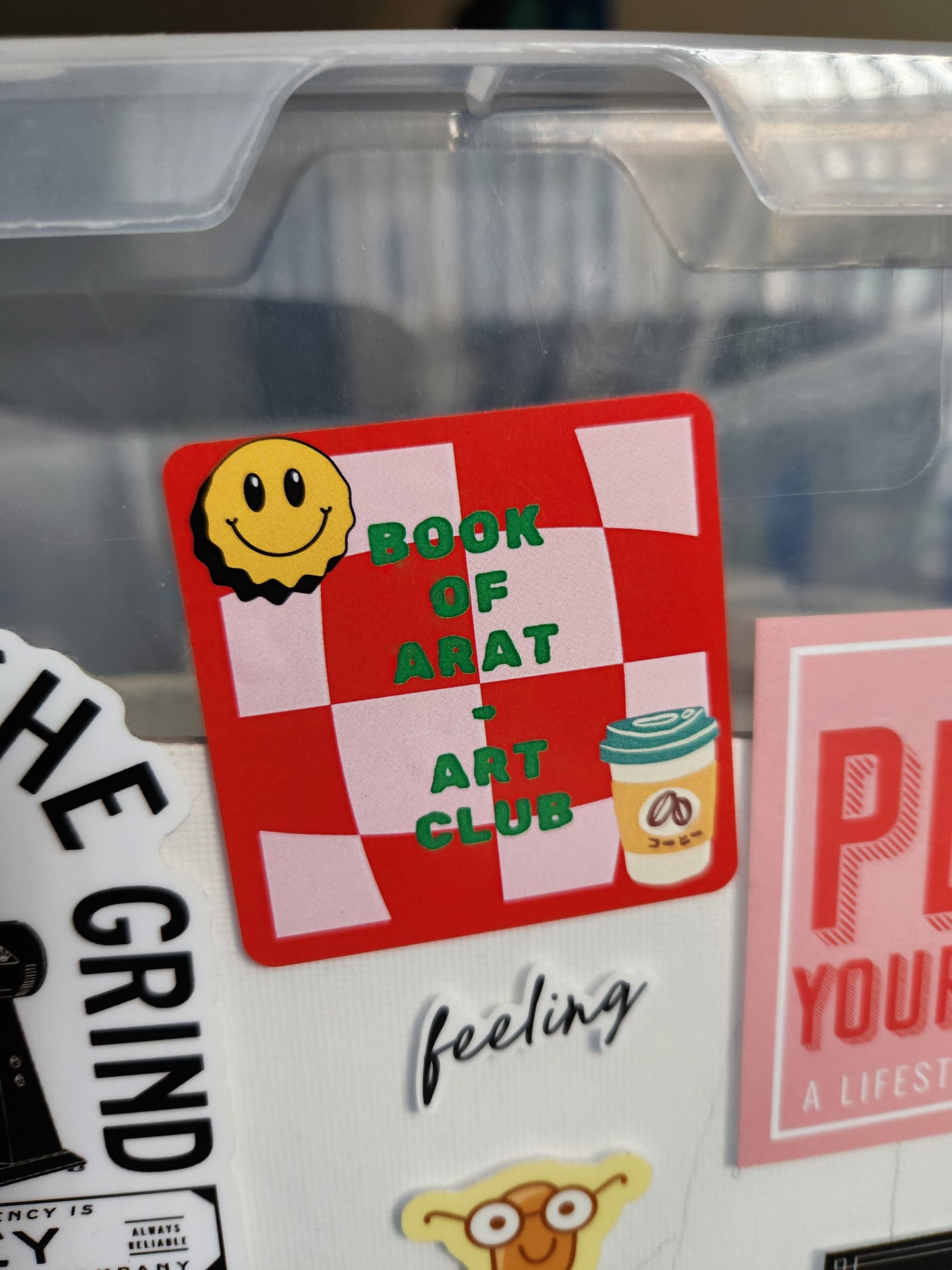 Bookofarat Art Club Stickers