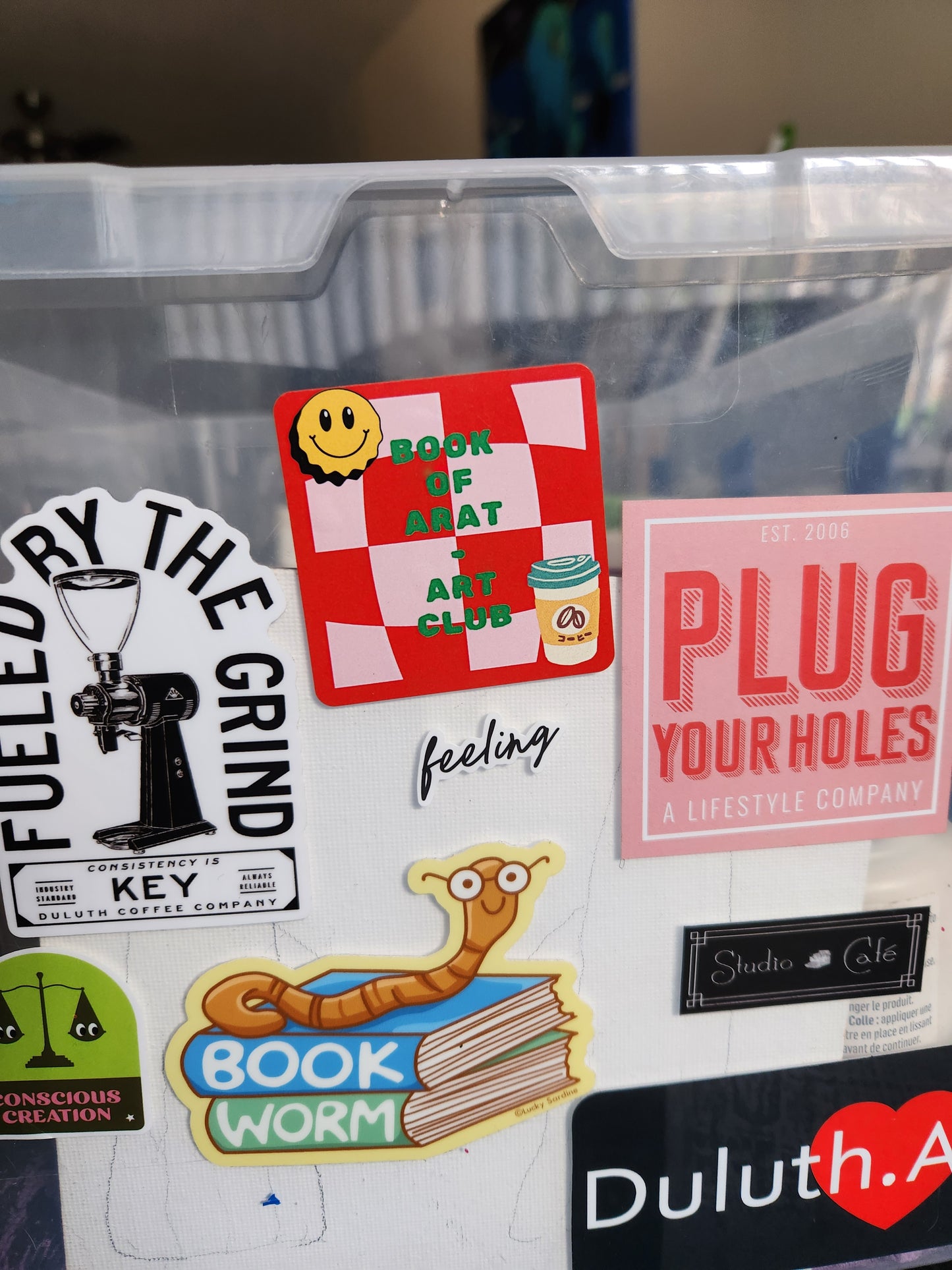 Bookofarat Art Club Stickers