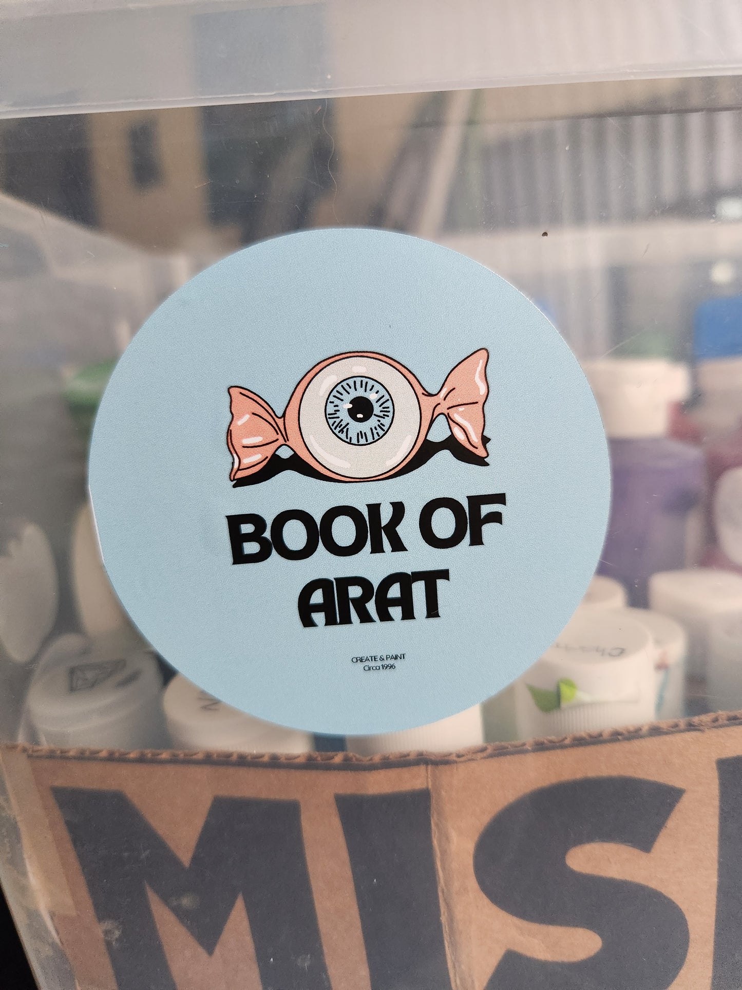 Bookofarat Stickers