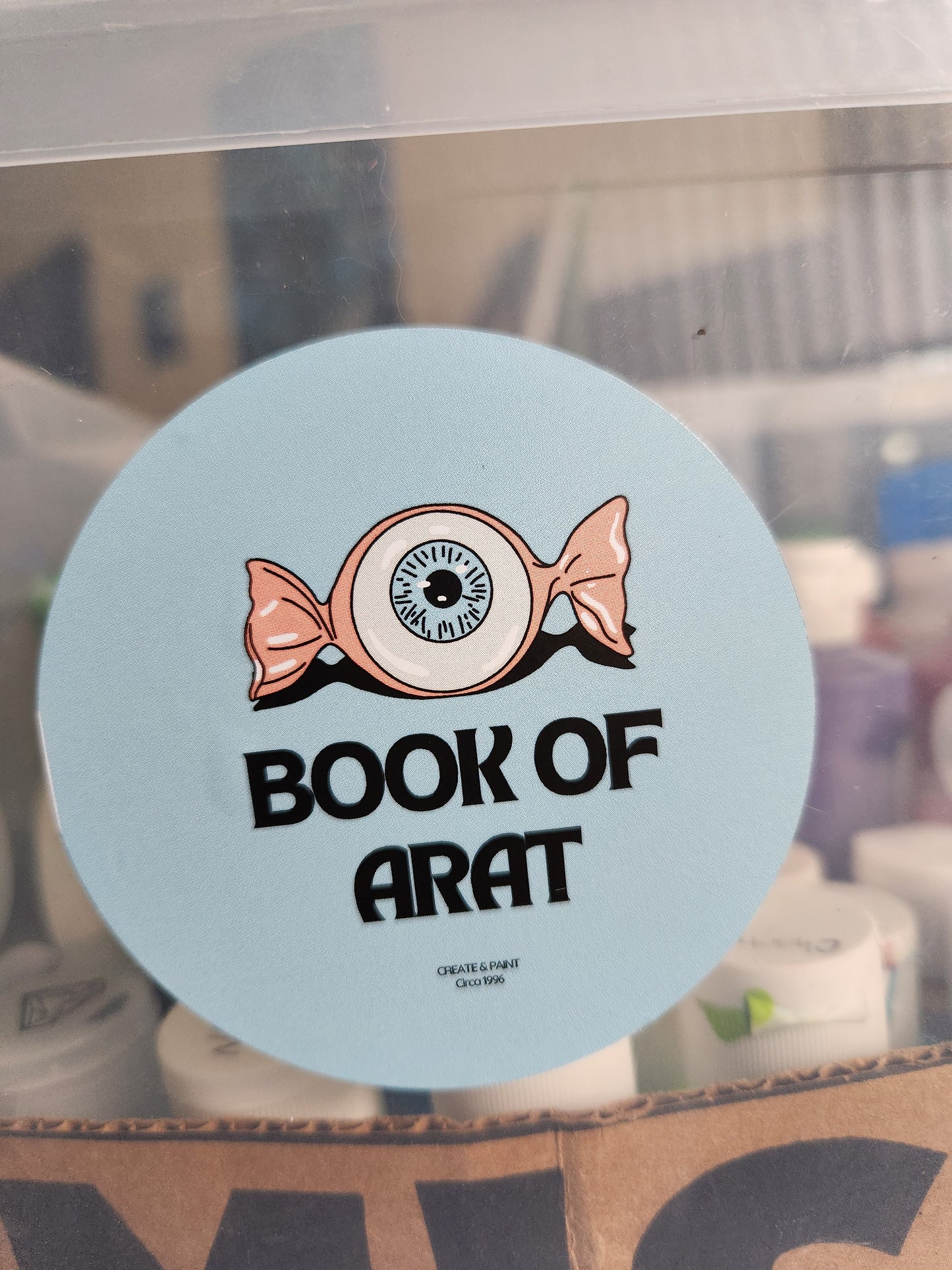 Bookofarat Stickers